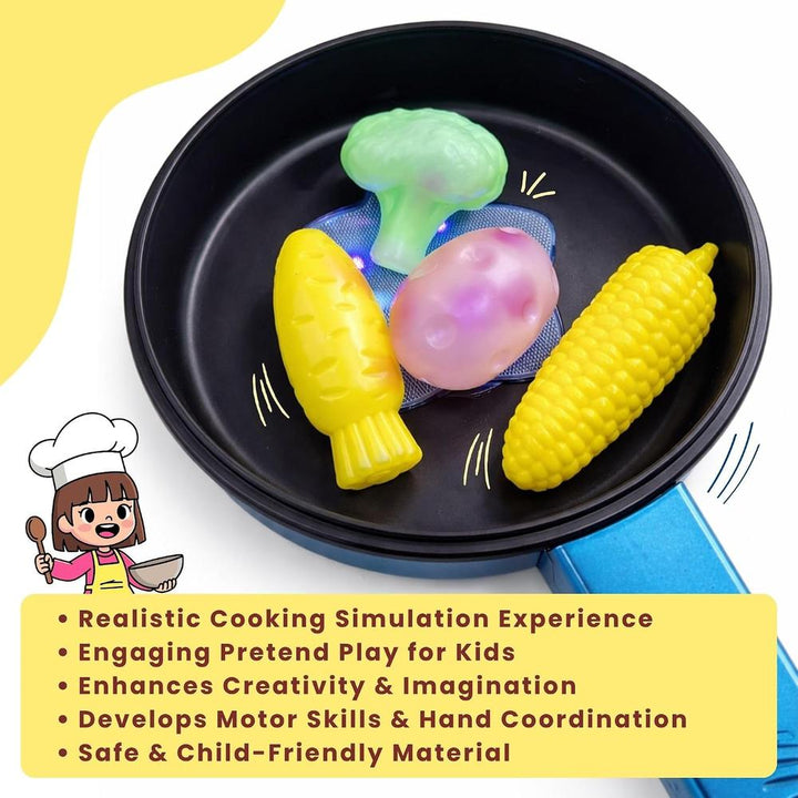 Annie My Little Chef Frying Pan Set - Colour Changing Pretend Play Set