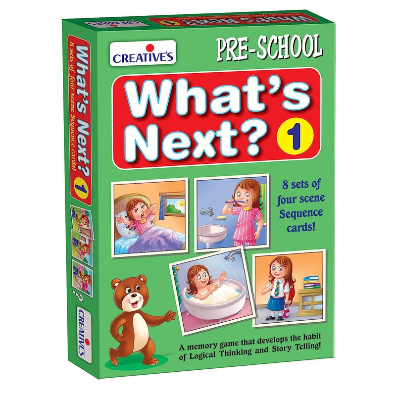 What's Next - 1 Game (8 Sets of Sequence Card)