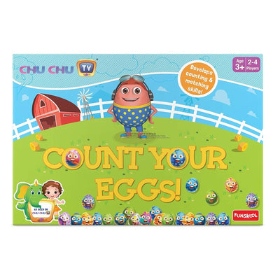 Original Funskool Chu Chu Count Your Eggs Board Game
