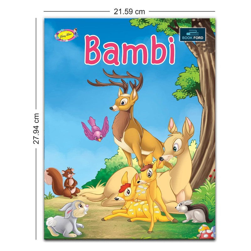 Bambi - Enchanting Fairy Tale Story Book for Kids | Heartwarming Journey of Friendship And Nature