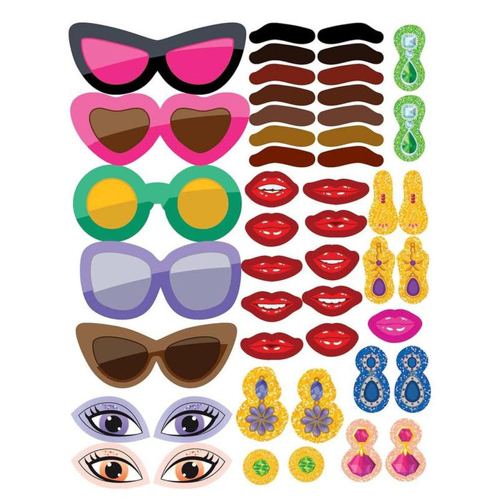 Dreamland Publications Create a Face Activity Book (4-8 Years) | Princess