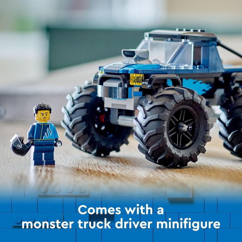 Buy LEGO City Blue Monster Truck Off-Road Toy Playset Building Set