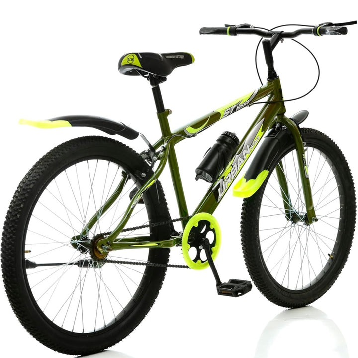 BMX Bicycle (Frame Size-16, 24 Inches) | Military Green (COD not Available)