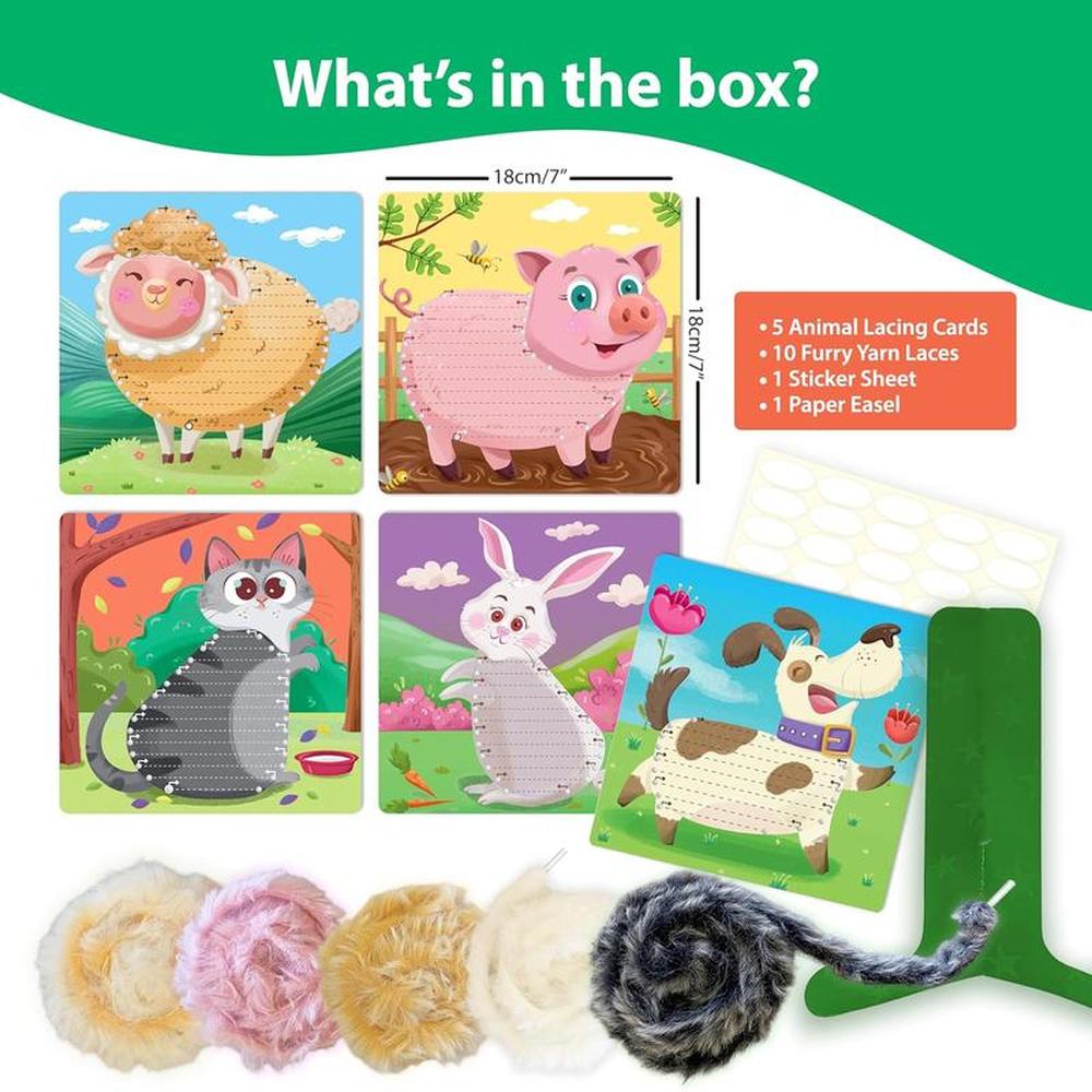 Chalk & Chuckles Yarn Craft Kit - Loop & Lace (3-6 Years)