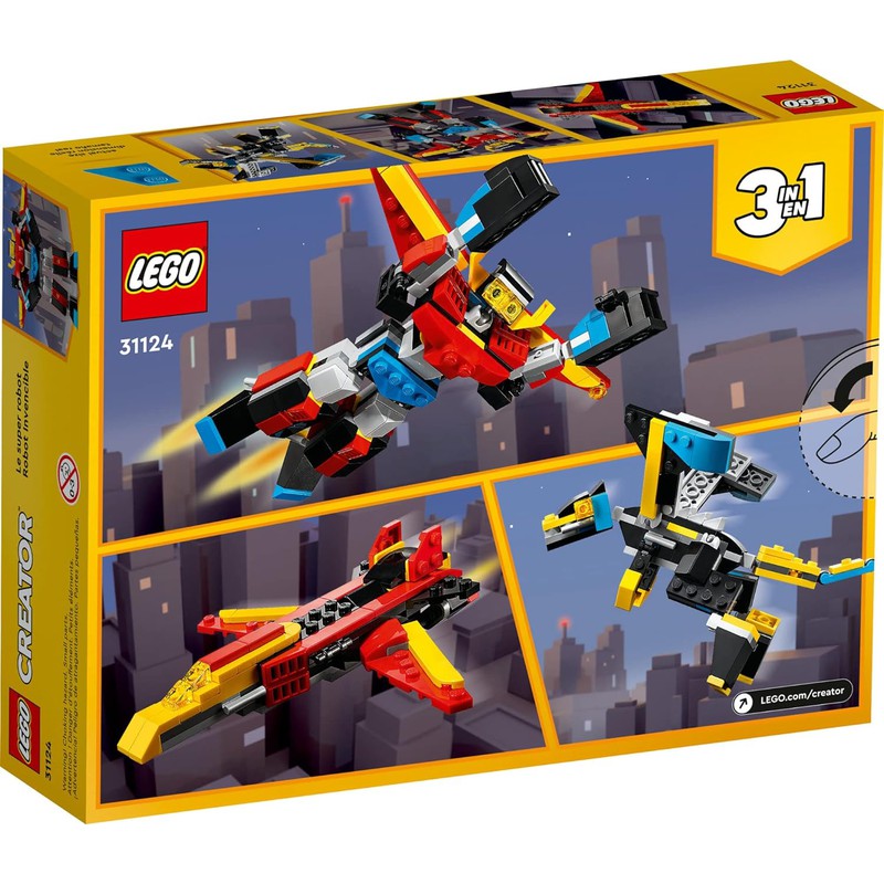 LEGO Creator Super Robot Construction Blocks Set (31124) - TM