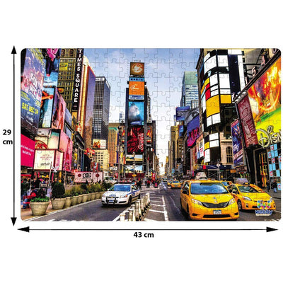 Times Square, New York Cardboard Jigsaw Puzzle, 252 pieces