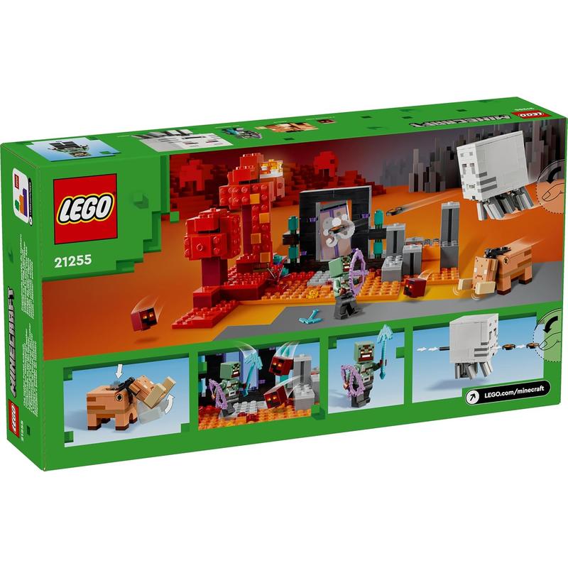 Nether Lego Set LEGO Minecraft The Nether Portal Ambush Building