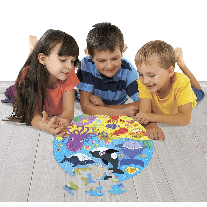 Creative Wooden Jigsaw Puzzle - 66 Pcs - Sea World