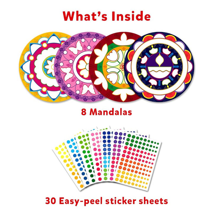 Dot It - Mandala Art | No Mess Sticker Art for Kids