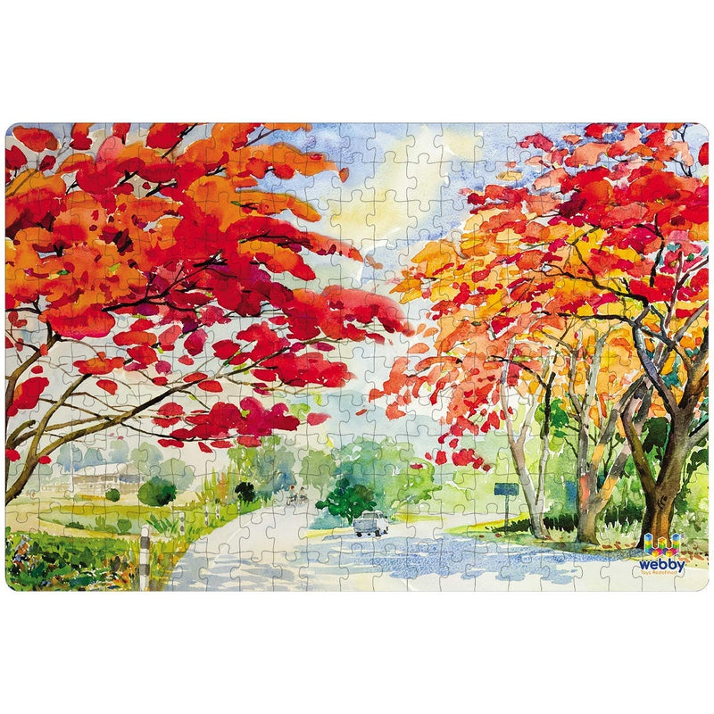 The Landscape Painting Cardboard Jigsaw Puzzle, 252 pieces