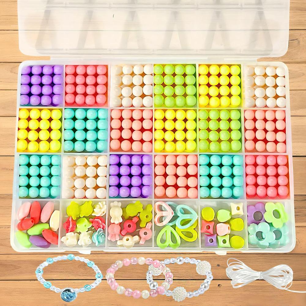 FunBlast DIY Bracelet Making Kit for Girls | Beads, Charms & Jewelry Craft Set