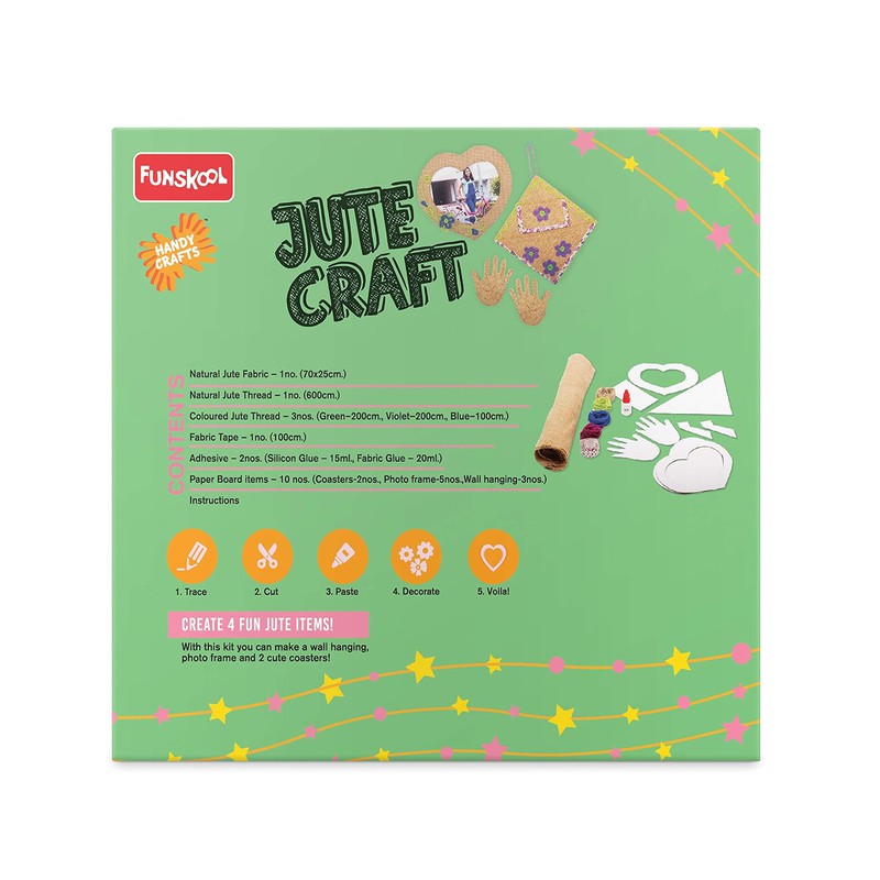 Original Funskool Handicraft Jute Craft For Kids