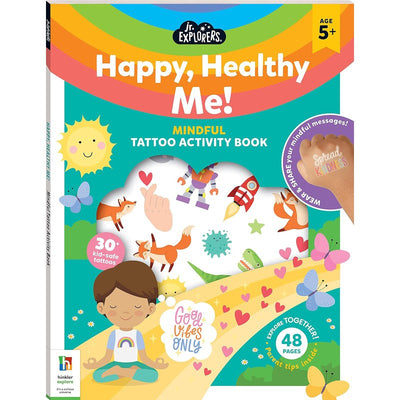 Happy Healthy Me Tattoo Activity Book