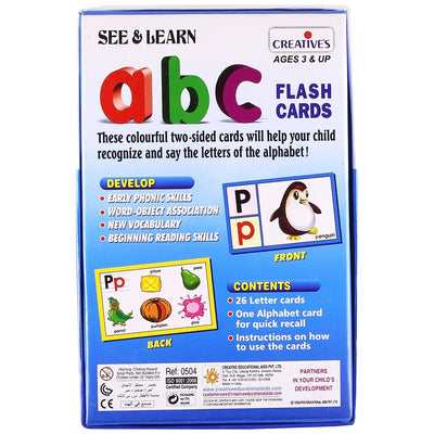 See And Learn Alphabet Flash Cards