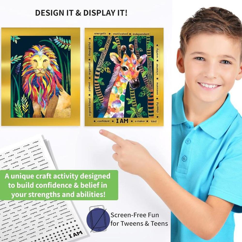 Chalk & Chuckles Confidence Through Creativity - DIY Scratch Art (6-12 Years)