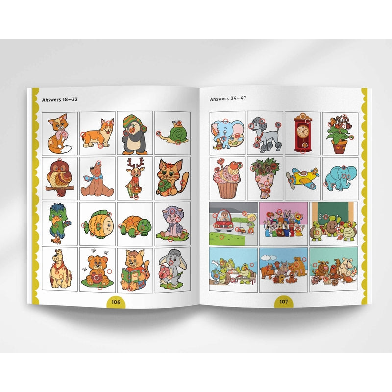 101 Spot the Differences : Fun Activity Books For Children