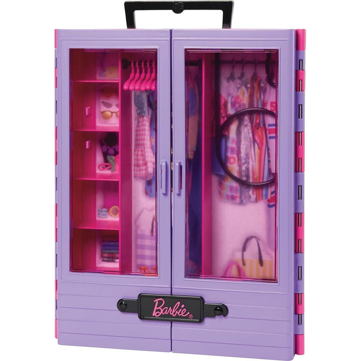 Mattel Original Licensed Barbie Ultimate Closet - Armoire Mode with 6 Hangers