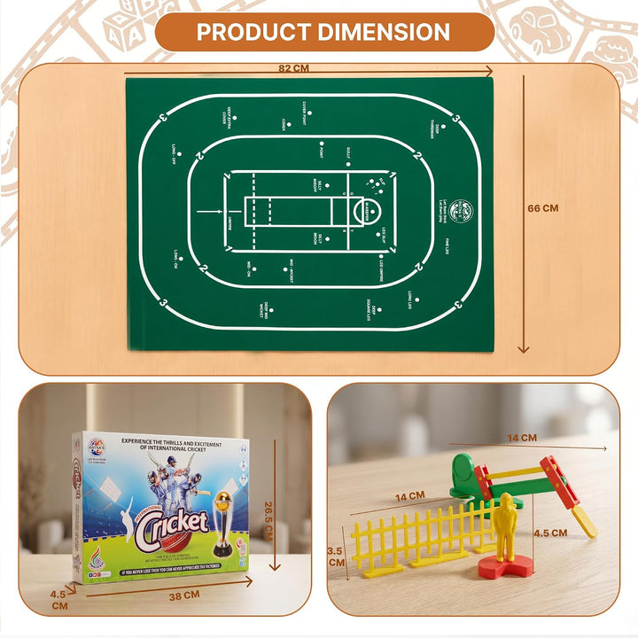 Ratna's International Cricket Floor Game – Indoor Board Game