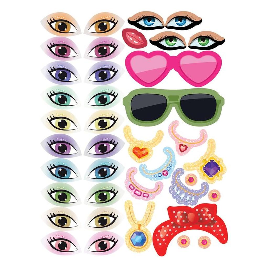 Dreamland Publications Create a Face Activity Book (4-8 Years) | Princess