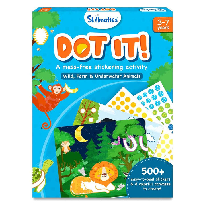 Skillmatics Dot It! Sticker Art Kit (500+ Stickers)