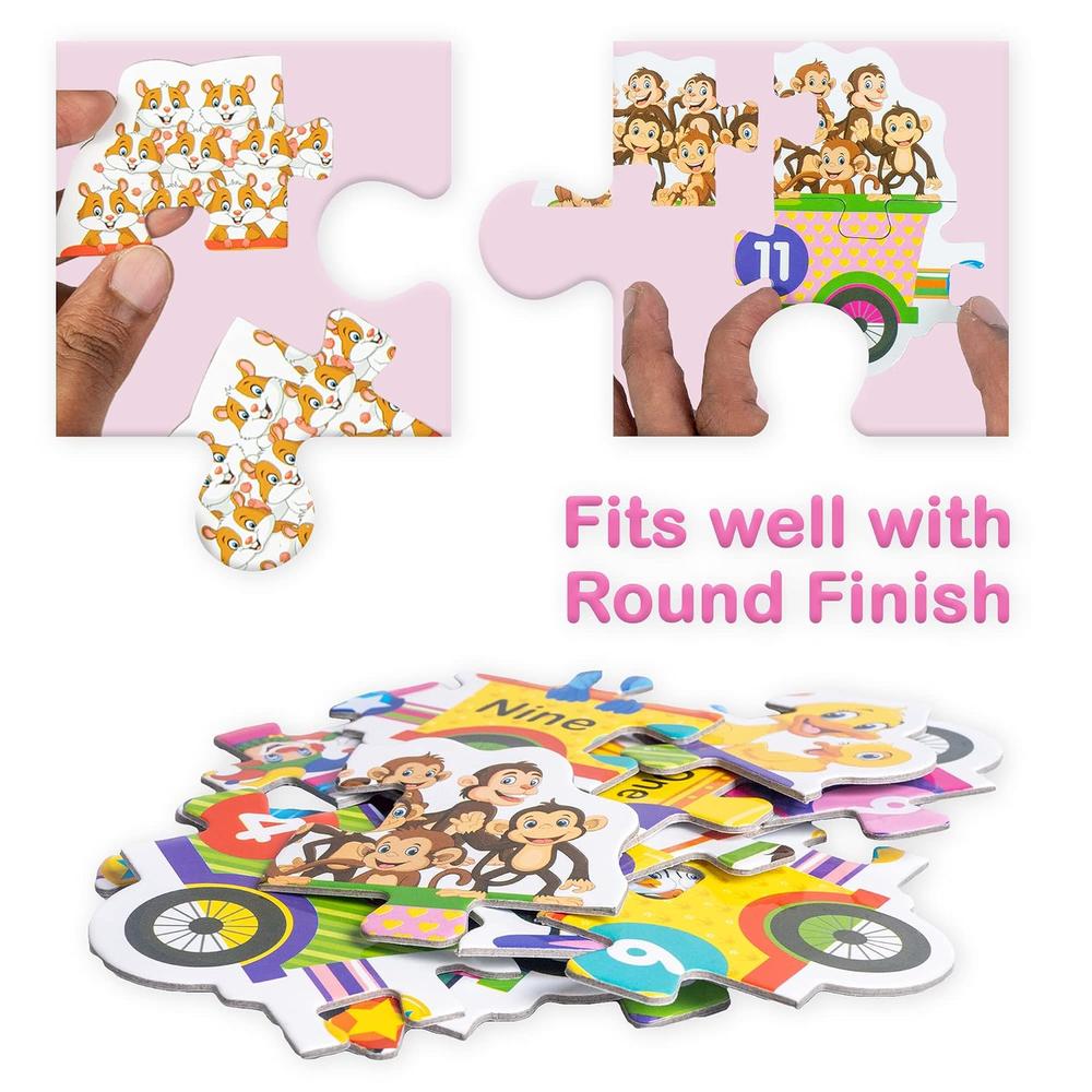 Ratna's Number Express -Giant Floor Puzzle | 64 Pieces