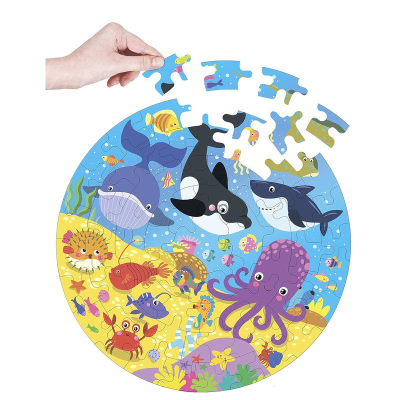 Creative Wooden Jigsaw Puzzle - 66 Pcs - Sea World