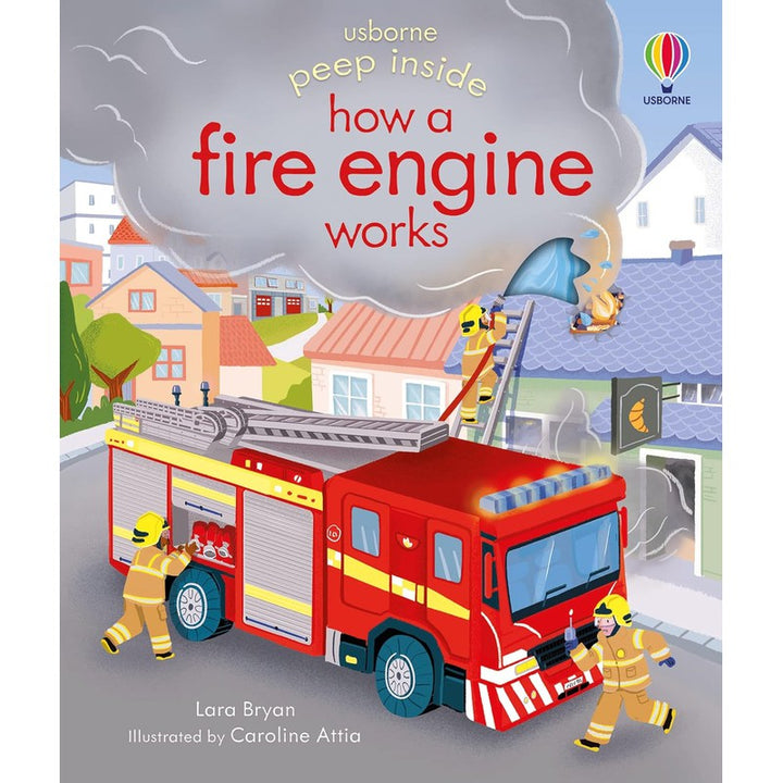 Peep Inside How A Fire Engine Works Book