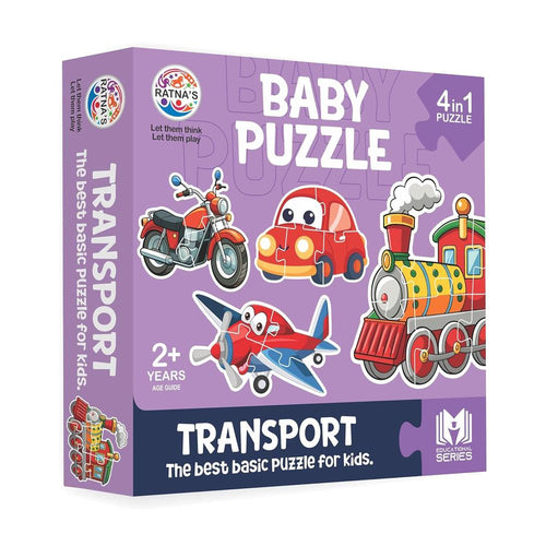 Ratna's Educational Baby Jigsaw Puzzle- Transport