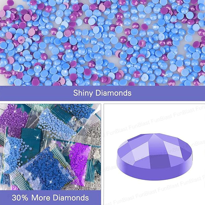 FunBlast 5D Sunflower Diamond Painting Kit | DIY Art & Craft Set  for Kids & Adults
