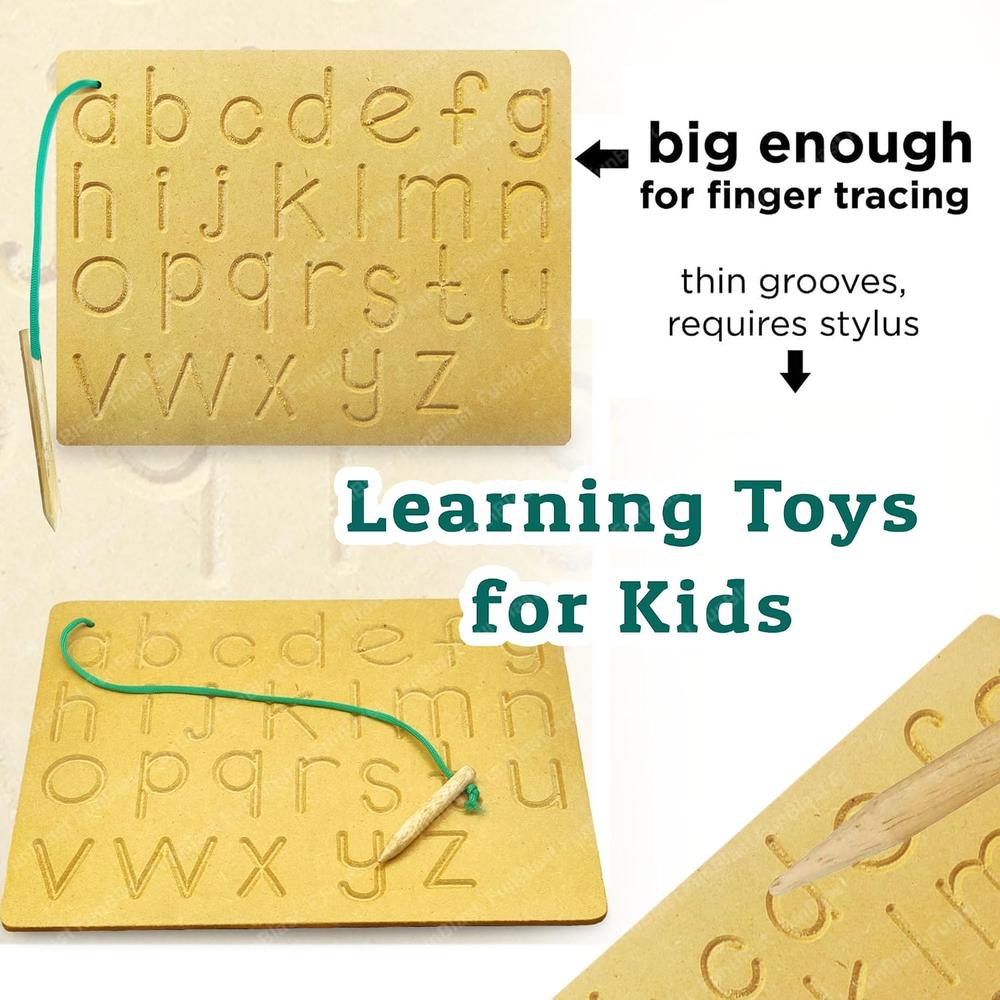 FunBlast Small Letter Writing Practice Board for Kids | Alphabet Tracing & Learning Board