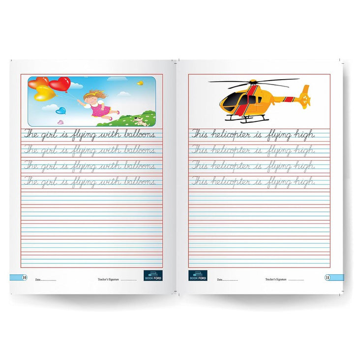 Cursive Writing Complete Sentence Books For Kids - Part 5