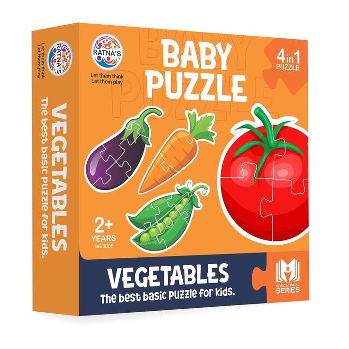 Ratna's Educational Baby Jigsaw Puzzle- Vegetables