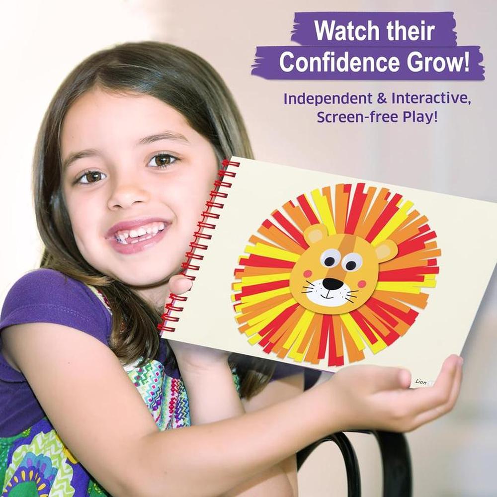 Chalk & Chuckles The Ultimate Craft Kit - Tear, Stick, Create (3-7 Years)