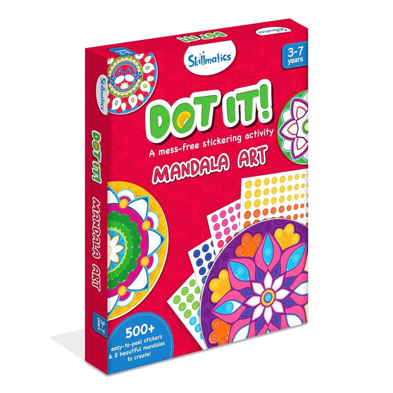 Dot It - Mandala Art | No Mess Sticker Art for Kids