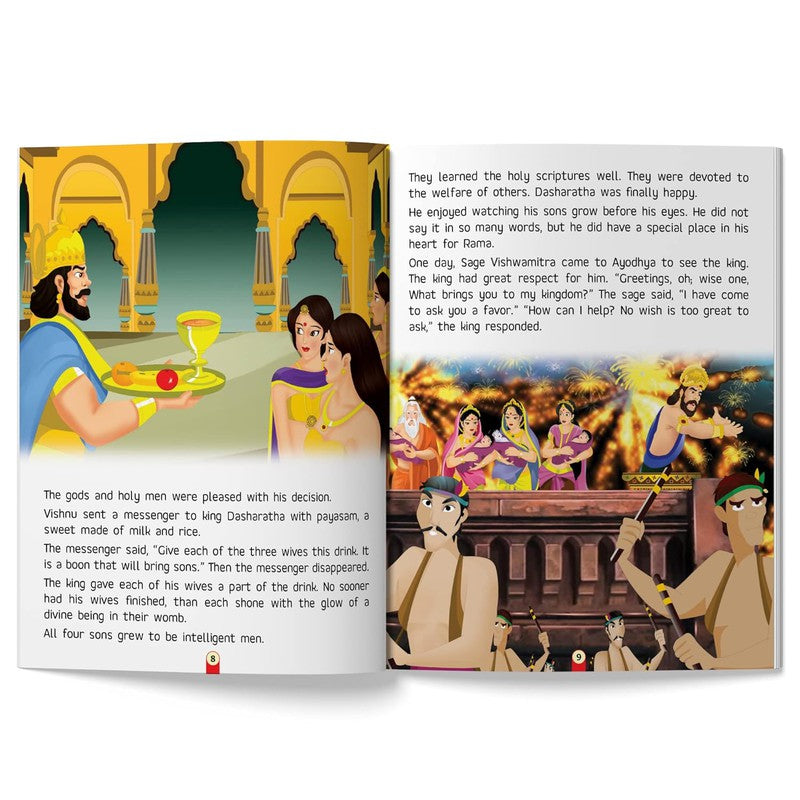 Illustrated Classics for Kids - Ramayana: Timeless Epic of Adventure and Virtue