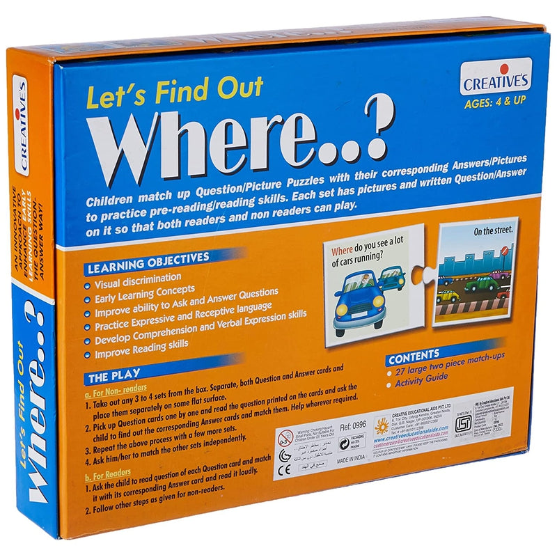 Let's Find Out - Where Puzzle (54 Pieces)