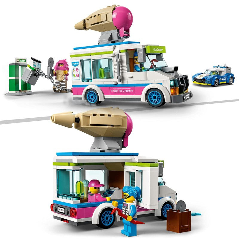 LEGO City Ice Cream Van Police Chase 60314 Building Kit (317 Pieces)