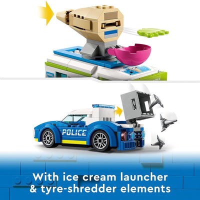 LEGO City Ice Cream Van Police Chase 60314 Building Kit (317 Pieces)