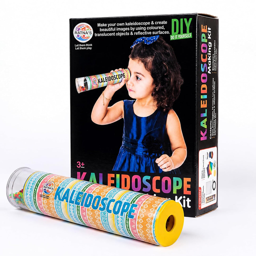 Ratnas Kaleidoscope Making DIY Kit – Creative Educational Activity