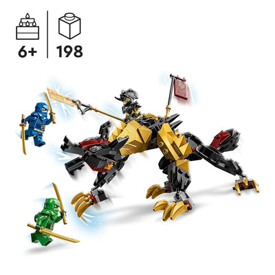 LEGO NINJAGO Imperium Dragon Hunter Hound 71790 Building Toy Set (198 Pieces)