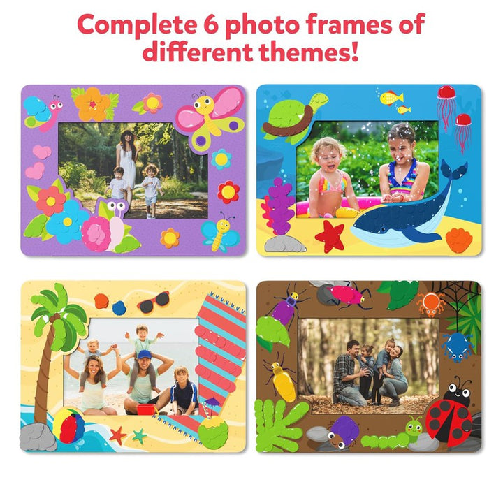 Dot It- Photo Frames | No Mess Sticker Art for Kids