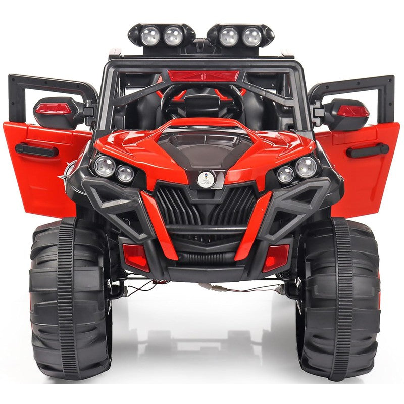 4x4 Battery Operated Electric Ride On Jeep | Motor for Steering | Remote Control | Red | COD Not Available