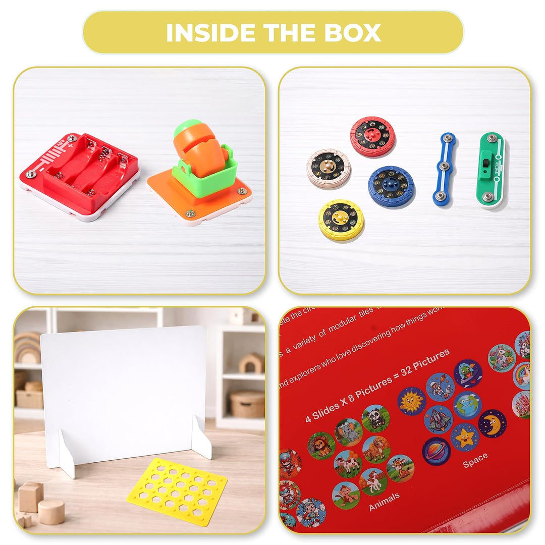 Ratna's Science Circuit - Flashlight Projector Kit I DIY Stream Educational Kit