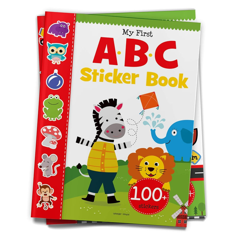 My First ABC Sticker Book: Exciting Sticker Book With 100 Stickers [Paperback] Wonder House Books