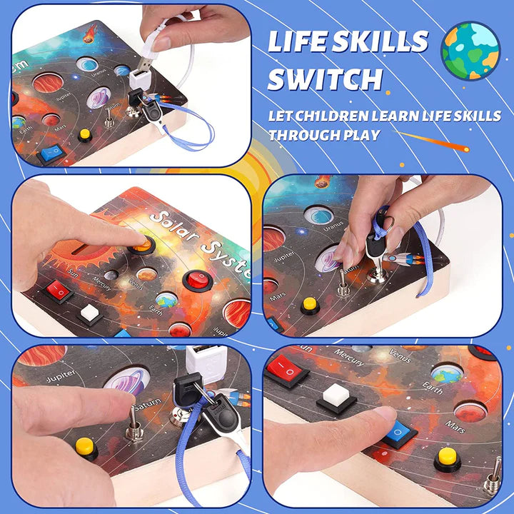 Montessori Solar System Busy Board