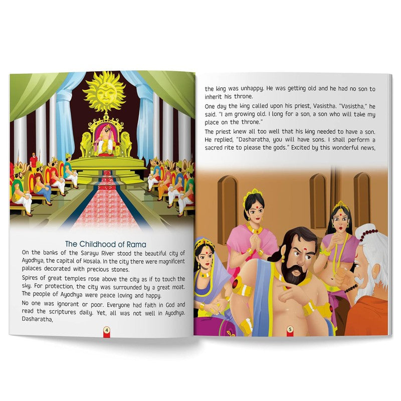 Illustrated Classics for Kids - Ramayana: Timeless Epic of Adventure and Virtue