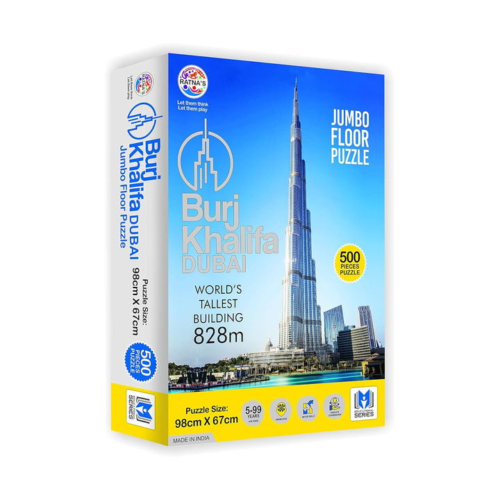 Ratna's Burj Khalifa Dubai Jumbo Floor - Jigsaw Puzzle I 500 Pieces