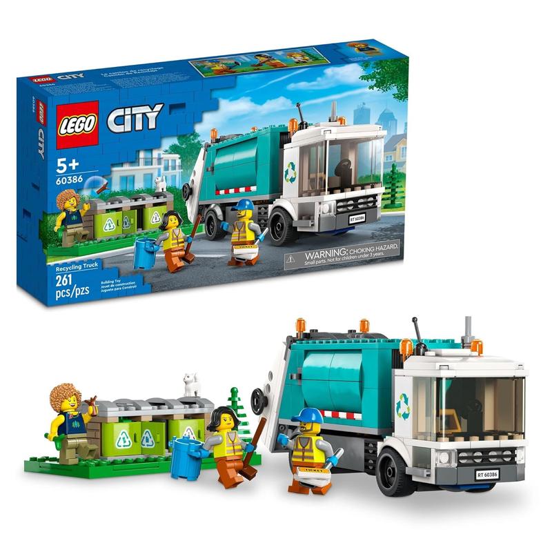 Buy LEGO City Recycling Truck Building Set 261 Pieces 60386 (5