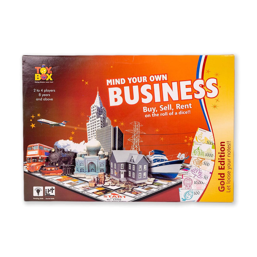 Toy Box by Ratna Mind Your Own Business – Gold Note | Board Game