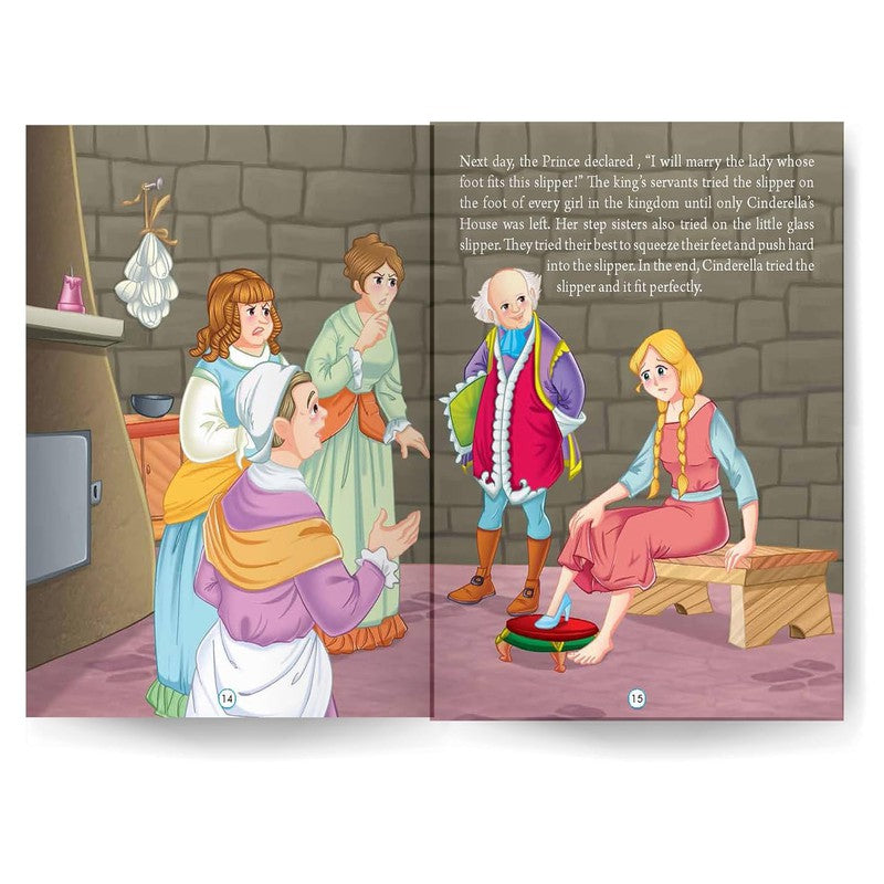 Fairy Tales Story Book - Cinderella Story Books for Kids - Magical Adventures Await!